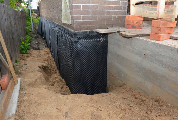 SJ Waterproofing Pros technician performing targeted Foundation Crack Repair assessment in Union, OR